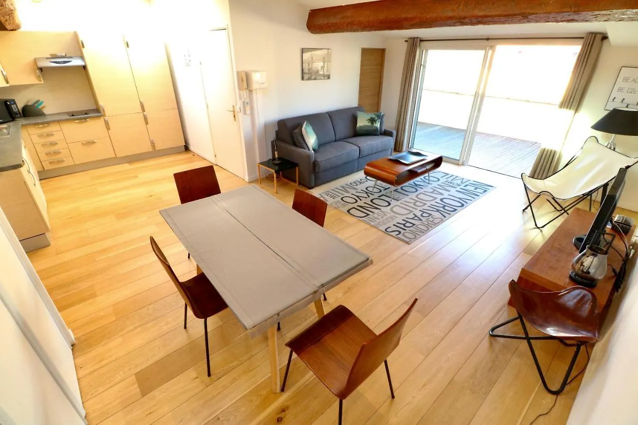 Rooftop Terrasse 1 Bedroom In Rue D'Antibes, 5 Min From The Croisette 214 Cannes
