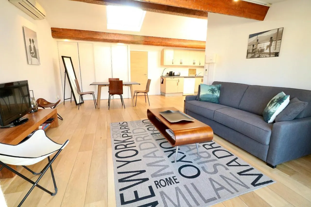 Rooftop Terrasse 1 Bedroom In Rue D'Antibes, 5 Min From The Croisette 214 Cannes